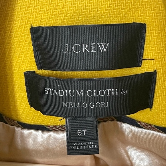 STADIUM CLOTH bY NELLO GORI 6T Preowned Wool Blend Double Breasted Peacoat - Picture 3 of 10